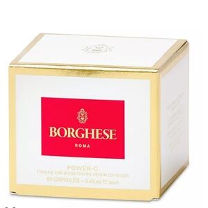 $89 MSRP Borghese Power-C Firming &‎ Brightening Serum Capsules 50 Capsules NIB